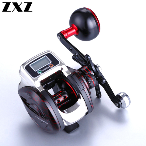 New 13+1 Bearing Left/Right Fishing reel with Digital Display Fishing Line Counter Saltwater Carp Reel 6.3:1 Casting Scroll Tool ► Photo 1/6