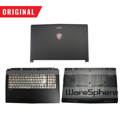 New LCD Back Cover Upper Case Palmrest  for MSI GV62 7RC 7RD 8RD 3076J3A944TF 3076J5C826TF Black ► Photo 1/6