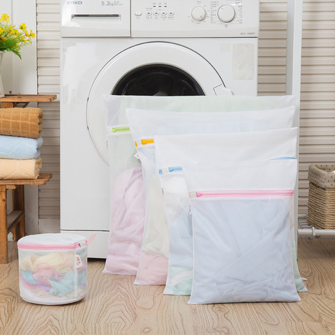 5 piece set Thickened laundry bag clothing care bag laundry net bag family underwear care bag washing machine machine wash ► Photo 1/6