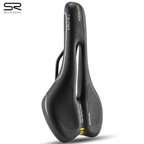 SELLE ROYAL MTB Bike Bicycle Saddle Rail Hollow Breathable Absorption Rainproof Soft Memory Sponge Cushion Cycling Part Seat ► Photo 1/6