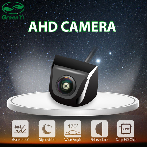 HD 1280*720P Starlight Night Vision Fisheye Lens Vehicle Reverse Backup Rear View AHD Camera For IPS Android DVD AHD Monitor ► Photo 1/6