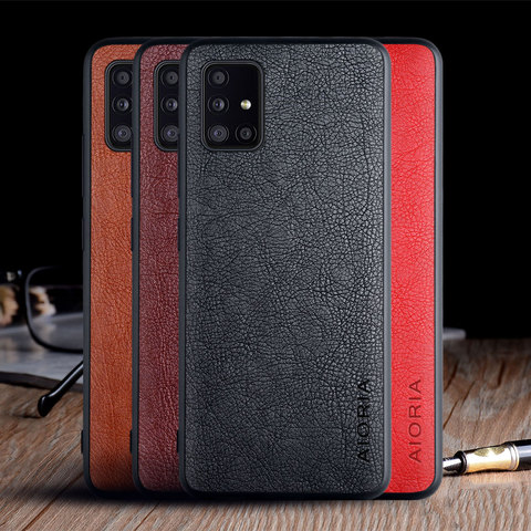 Case for Samsung Galaxy A71 A51 A41 A31 A21S A21 A11 A50 A40 A30 A10 A70 A20 A30S A40S A50S A70S M31 M30 M10 Leaather cover case ► Photo 1/6