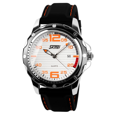 Luxury SKMEI Brand Men Fashion Quartz Watches Casual Calendar Date Dress Watch 30M Waterproof Business Sports Wristwatches ► Photo 1/6