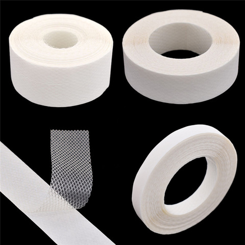 Chzimade 1Roll 10 Metres Hot Melt Adhesive Mesh Tape Double-sided Release Protector Paper Film Fastener Tape ► Photo 1/6