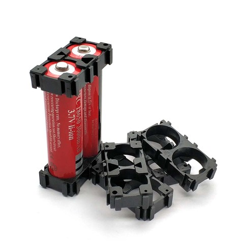 2* 18650 Lithium Cell Cylindrical Battery Case Holder Bracket for DIY Battery Pack ► Photo 1/5