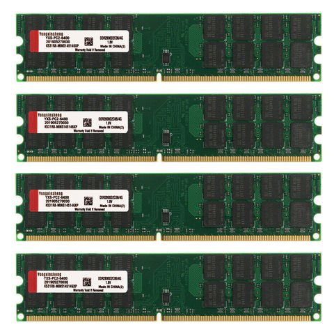 16GB 4X 4GB PC2-6400 DDR2-800MHZ 240pin AMD Desktop Memory Ram 1.8V SDRAM only for AMD not for INTEL System ► Photo 1/1