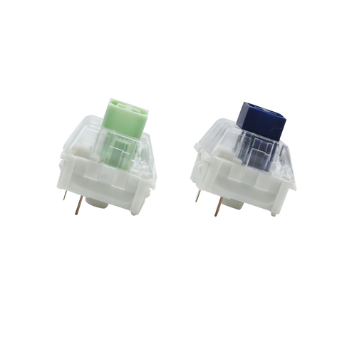 Kailh Box Navy Jade Clicky Box Switch IP56 Water-proof for mechanical keyboard Compatible Cherry MX Switches 3pin ► Photo 1/4