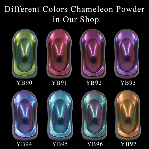 Chameleon Pigment Powder Coating Acrylic Paint Dye for Automotive Craft Nail Decoration Glass Cerami ► Photo 1/6