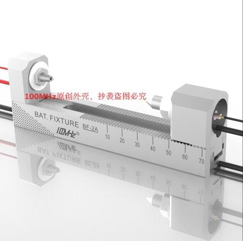 Original Double Self-locking Aluminum Alloy CNC Four-wire Battery Holder Fixture BF-2A For 18650 AA AAA, Etc. ► Photo 1/5