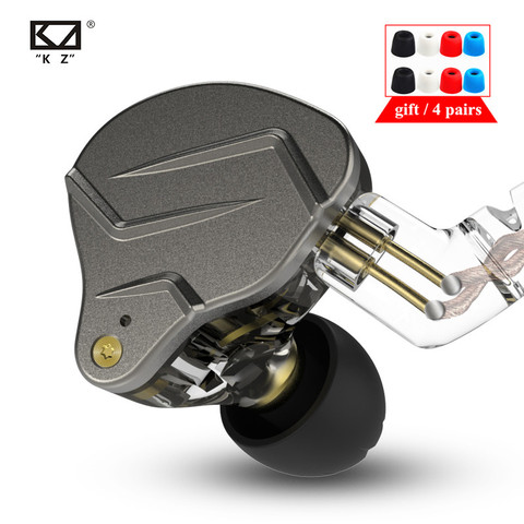 KZ ZSN PRO 1BA 1DD Hybrid technology HIFI Metal In Ear Earphones Bass Earbud Sport Noise Cancelling Headset KZ ZSTX ZSX ZS10 PRO ► Photo 1/6