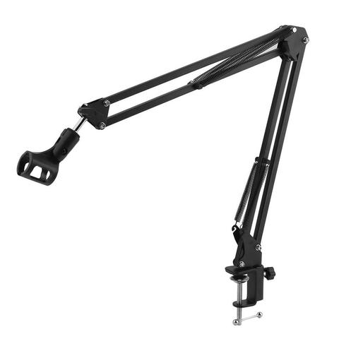 Professional Mic Recording Bracket Microphone Suspension Boom Arm Stand Holder For Studio Broadcast Black Hot Sale ► Photo 1/6