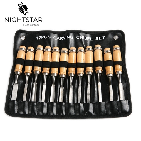 12Pcs Wood Carving Hand Chisel Tool Set Woodworking Professional Gouges  Consruction An Carpentry Tools Carpenter Tools - Price history & Review, AliExpress Seller - NightStar Store
