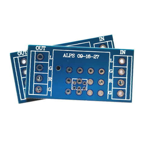 4 piece potentiometer PCB for amplifier PCB for ALPS  9 type 16 type 27 type ► Photo 1/3