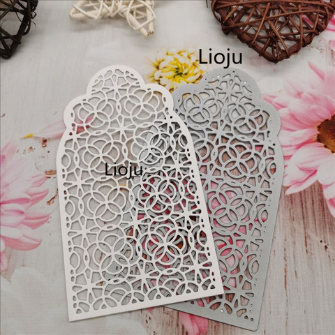 Retro hollow pattern windows decoration Metal cutting dies Scrapbook paper craft knife mould blade punch Dies Album Decorative ► Photo 1/4