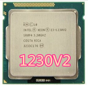 Intel Xeon E3-1230 V2  e3 1230 V2  3.3GHz SR0P4 8M  Quad Core LGA 1155 CPU E3 1230 V2 Processor free shipping ► Photo 1/1