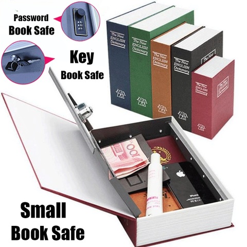 Safe Box Piggy Bank Secret Book For Coin Money Stash Security Hidden Safes Cash Money Storage Jewellery Digital Password Locker ► Photo 1/6