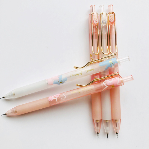 1PC High Quality Pink Sakura Spring Blossom Mechanical Pencil 0.5mm ► Photo 1/6