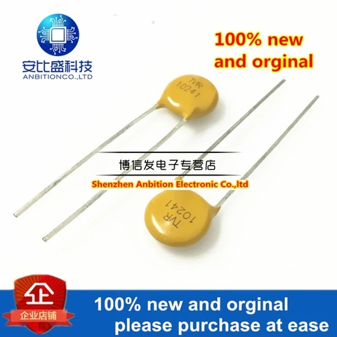 10pcs 100% new and orginal Varistor TVR 10241 Plug-in 10D241K 240V Shock Wave Converter in stock ► Photo 1/5