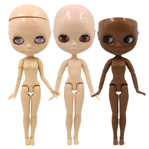 factory blyth doll joint body bjd toy without makeup shiny face for cutom doll DIY ► Photo 1/6