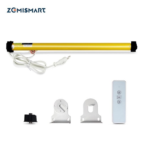 Zemismart Electric Roller Shade Motor For 37mm 38mm Tube AC 110v to 240v  Broadlink Control via RF433 Remote ► Photo 1/5