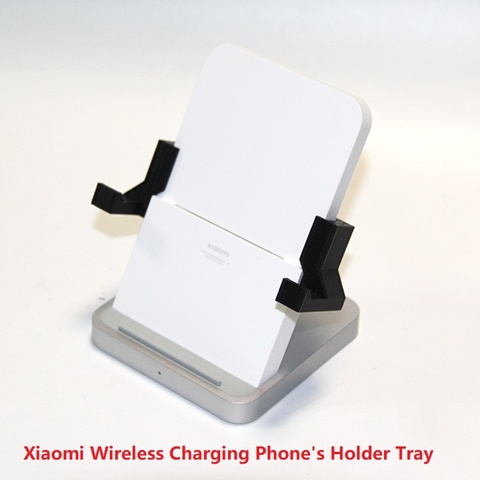 For Xiaomi 30W 55W Vertical air-cooled wireless charging Tray horizontal screen charging Bracket high-speed fast charging Holder ► Photo 1/6