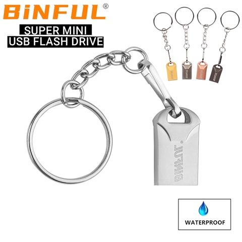 BiNFUL Mini Pen Drive 64GB High Speed PenDrive 16G Usb Flash Drive 8G Key usb Stick 32G flash memory Usb Flash Disk adapter Gift ► Photo 1/6