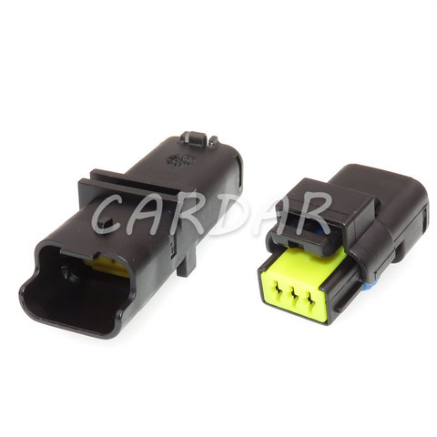 1 Set 3 Pin 211PL032S0049 211PC032S0049 Automotive Wire Socket Auto Connector For PSA Peugeot Citroen Headlight Gearbox Plug ► Photo 1/6