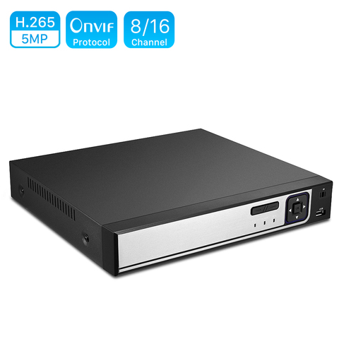 16CH 5M CCTV NVR 8CH 4MP 4CH 5MP H.265/ H.264 Motion Detect CCTV Network Video Recorder FTP ONVIF For IP Camera Security System ► Photo 1/6