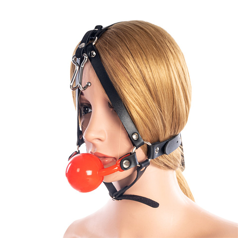 4.8cm Ball Gag with Nose Hook ► Photo 1/6