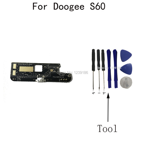 BestNull For Doogee S60 USB Plug Charge Board USB Charger Plug Board Module With Microphone For Doogee S60 Smartphone ► Photo 1/3