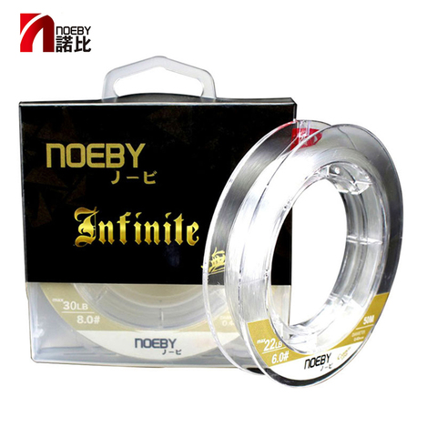 Noeby fishing line Marke 50 mt 100% Japan Carbon fishing line  rohstoff Angelschnur 6-30Lb Monofile Carp Draht  Leader line ► Photo 1/4