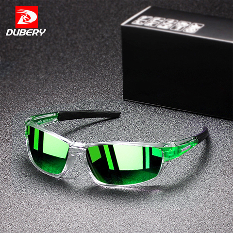 DUBERY New Retro Men Polarized Sunglasses Daily Leisure Travel Sports Men Sun Glasses Anti-Glare UV400 Outdoor Goggles D1 ► Photo 1/6