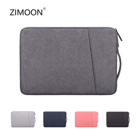 Laptop Sleeve Bag 13.3/14.1/15.6 inch Notebook Handbag Macbook Air Pro Case Cover Waterproof Side Carry Laptop Line Sleeve ► Photo 1/6