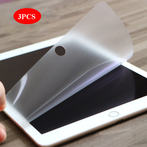 3 PCS PET Soft Screen Protector for Ipad 2 3 4 pro 11 2022 9.7 10.5 10.2 8th Protective Film for Ipad mini 1 2 3 4 5 Air 4 10.9 ► Photo 1/6