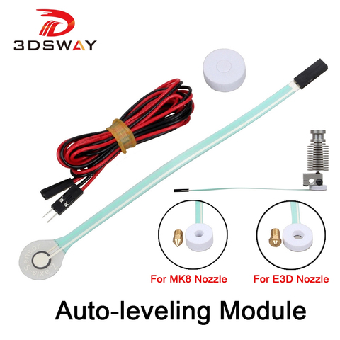 3DSWAY 3D Printer Part Automatic Leveling Module Film Pressure Probe Type Auto-leveling Sensor For E3D V6 MK8 ► Photo 1/6