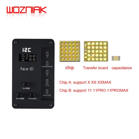 I2C ID IFace-V8 Dot Matrix Programmer Universal chip For iPhone X-11 pro max & iPad A12 Face ID Reading Writing Programmer IC ► Photo 1/6