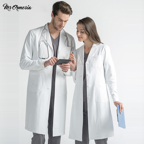 MSORMOSIA 2022 new high-quality ladies nursing robe lab coat slim multi-color beauty salon work uniform pet shop work clothes ► Photo 1/6