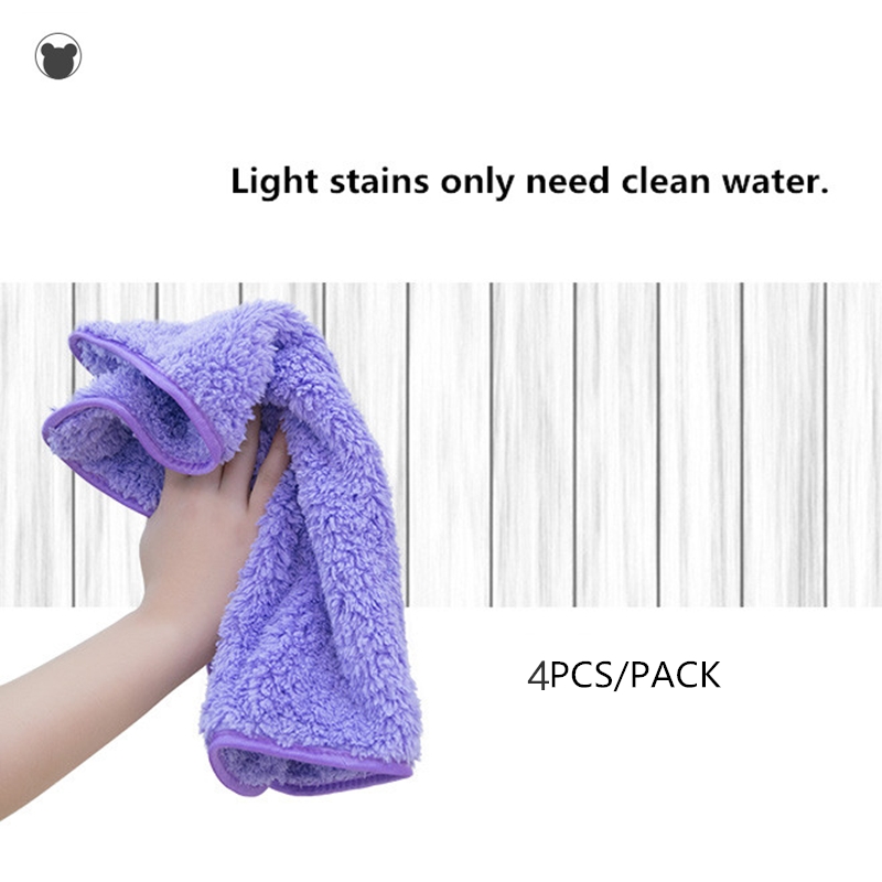 Thickening Dish wash Cloth Kitchen Towel Double Sided Absorbent Microfiber  Cleaning Cloth Hand Washing Cloth Kain