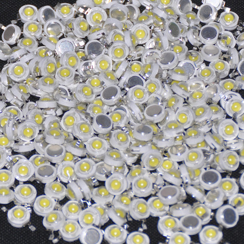 200pcs 1W LED Diode 1 Watt High Power Chips LED Diodo White Light-Emitting-Diodes Brightness 1-Watt White 100-110 lm LED Beads ► Photo 1/5