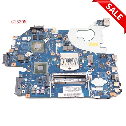 NOKOTION Laptop Motherboard for Acer 5750 5750G NV57 HM65 Nvidia GT520M Graphics DDR3 MB.RFF02.004 MBRFF02004 P5WE0 LA-6901 ► Photo 1/6