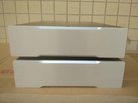 XY full aluminium enclosure Split Amplifier chassis tube amp case DIY box ► Photo 1/6