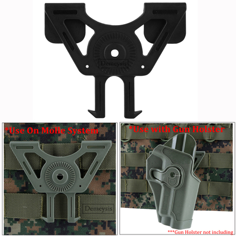 Tactical Molle Adapter and Attachments for Gun Holsters Body Armor Military Army Vest Accessories ► Photo 1/6