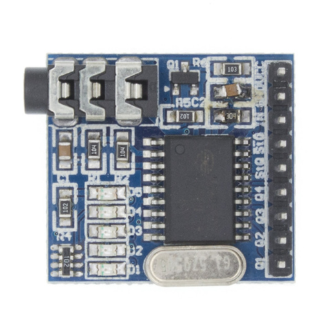 wholesale 1pcs MT8870 DTMF Voice decoding module phone module ► Photo 1/6