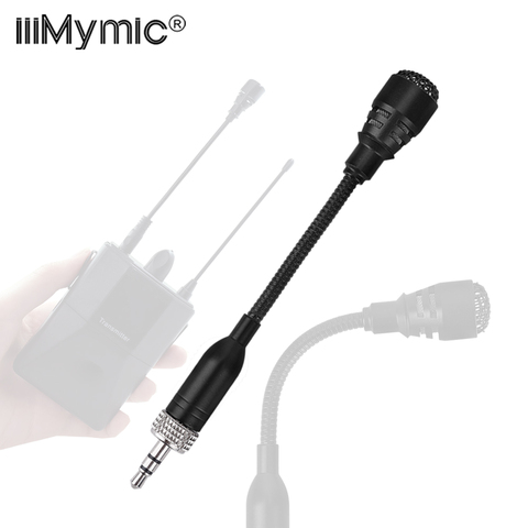 Professional Handheld Style Unidirectional Condenser Microphone For Sennheiser Wireless BodyPack Transmitter 3.5 mm Lockable Mic ► Photo 1/5