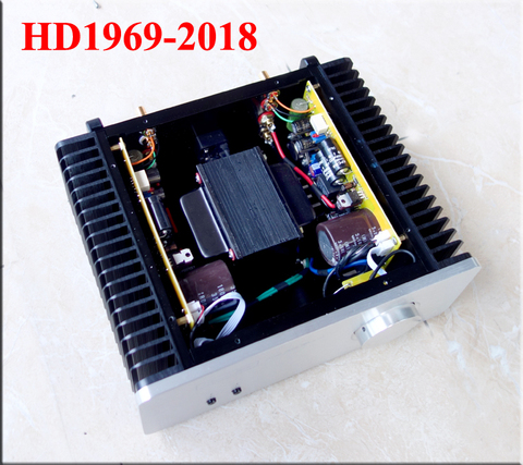 2022 NEW Breeze Audio New Gold Sealed Edition Hood1969 HiFi 2.0 Class A Home Audio Amplifier 10W+10W ► Photo 1/6