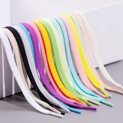 36 Colors 8mm Flat Thicken Off White AF1  Kids  Shoelaces  Basketball Sneakers Sail  Shoe Laces  Shoe Accessories 60/100/120/140 ► Photo 1/6