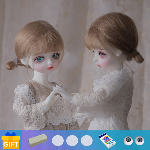 LCC BJD Bitsie & Liss 1/6 Doll Full Set Resin Toys for Kids Surprise Gift for Girls Yosd Ball Jointed Doll Dropshipping 2022 ► Photo 1/6