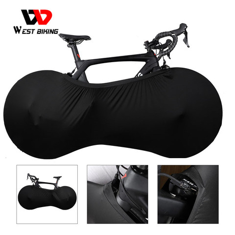 WEST BIKING MTB Road Bike Protector Wheels Cover Dust-Proof Scratch-proof Indoor Protective Gear 26 27.5 29 700C Storage Bag ► Photo 1/6