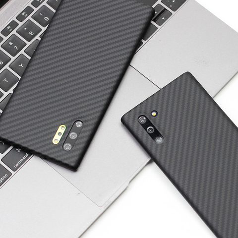 Ultra Thin Magnet Carbon Fiber For Samsung Note 10 Plus Case Cover Aramid Fiber Case for Galaxy Note 20 Ultra Note20 Cover ► Photo 1/6