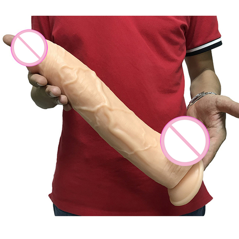 Flesh Big Huge Dildo Phalos For Women Masturbation Big Dildo Realistic Porno pene realista Adult Toys Extreme Big 18 Plus ► Photo 1/6